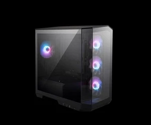 MSI MAG PANO M100R PZ BLACK Micro ATX Case, 1x USB 3.2, 2x USB 2.0, 1x Audio, 1x - Picture 1 of 2