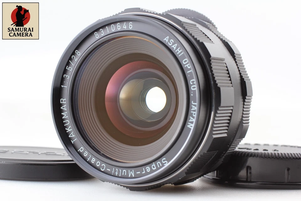 🎄[Opt. NEUWERTIG] Pentax Super Multi Coated SMC Takumar 28mm f/3.5 Weitwinkel JAPAN - Bild 1 von 4