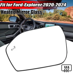 1X Espejo retrovisor lateral izquierdo conductor vidrio térmico con punto ciego para Ford Explorer 2020-2024 - Imagen 1 de 13