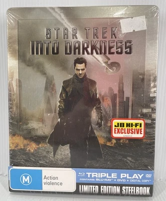 Star Trek Into Darkness Limited Edition Steelbook Blu Ray DVD Digital Copy - image 1 of 4