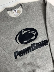 Vintage Penn State Nittany Lions Crewneck Sweatshirt Large Jerzees NCAA PSU y2k - Picture 1 of 9