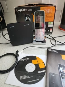 Combiné Gigaset Siemans SL78H et base 785 - Photo 1/12