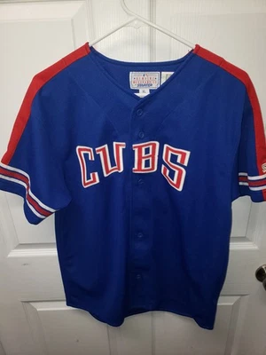 Camiseta deportiva cosida de colección de los 90 Sammy Sosa #21 de los Chicago Cubs talla XL - Genial Foto 1 de 4