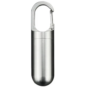  Sealed Storage Pill Box Pill Container Storage Box Stainless Steel 3336 - Bild 1 von 8