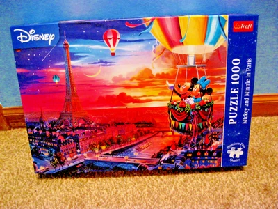 PUZZLE TREFL 1000 PIEZAS DISNEY MICKEY & MINNIE IN PARIS 2025 *PEDIDO ANTICIPADO* Foto 1 de 4