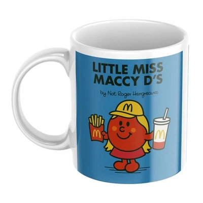 Funny Mug For Her Daughter Wife Sister Little Miss Maccy D's Gift Mug McDonalds - Image 1 of 4