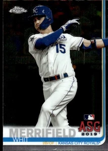 Whit Merrifield 2019 Topps Chrome Update #98 Kansas City Royals - Picture 1 of 2