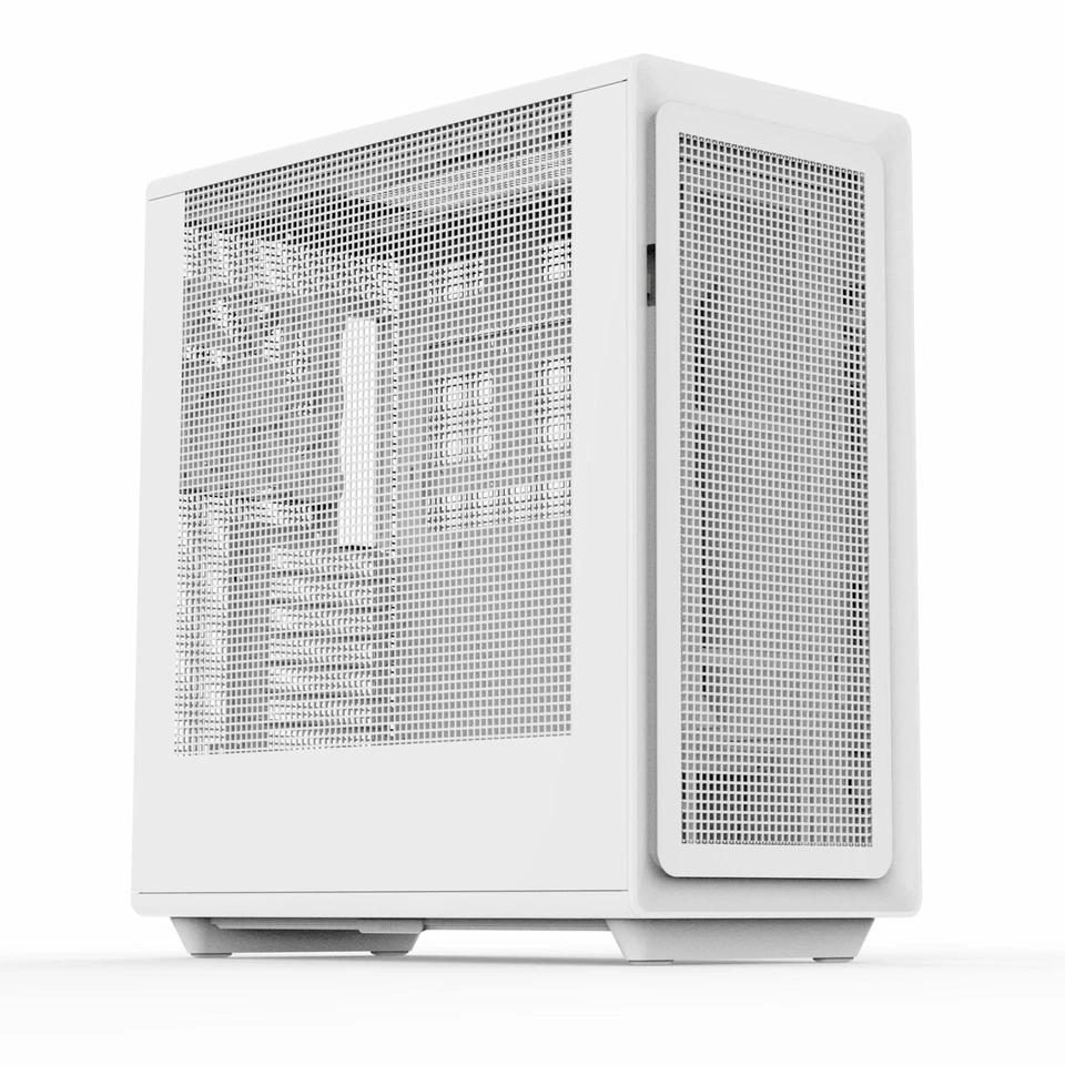 Rosewill Helium Air White Mid Tower Computer Gaming Case Mesh Panel E-ATX Too