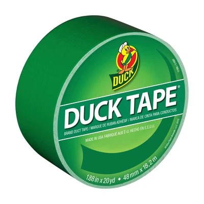 Duck Brand Solid Color Duct Tape: 1.88 in. x 60 ft. (Green)