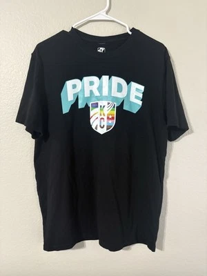 Kansas City Current Medium Black Pride Unisex  T-Shirt Merch - Image 1 of 4
