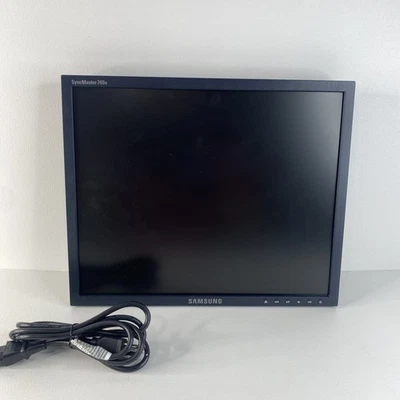 Samsung SyncMaster 740N 17-inch LCD Monitor W/ Power Cord Tested - Image 1 of 4