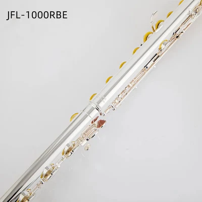 JUPITER JFL-1000RBE 16/17 fori chiusi/aperti strumento flauto chiave C cupronichel - Immagine 1 di 4