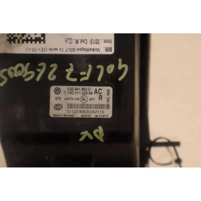 LAMP FOG RH FOR VOLKSWAGEN GOLF 7A SERIE (12-17) 1.6 TDI (77KW) BER. 2012 - Image 1 of 4