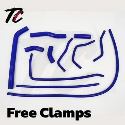 Kit de manguera de refrigerante de radiador de silicona para Yamaha T-MAX TMAX530 XP530 2016 Foto 1 de 4