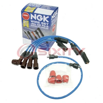 Juego de cables de bujía NGK de 1 pieza para Volvo 144 1967-1974 2,0 L 1,8 L L L4 - Motor zg Foto 1 de 4