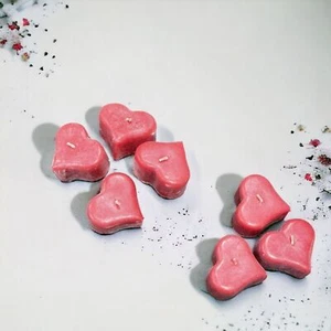 Vintage PIER 1 Floating Candle HEARTS with Glass Water Bowl Included NWT - Picture 1 of 2