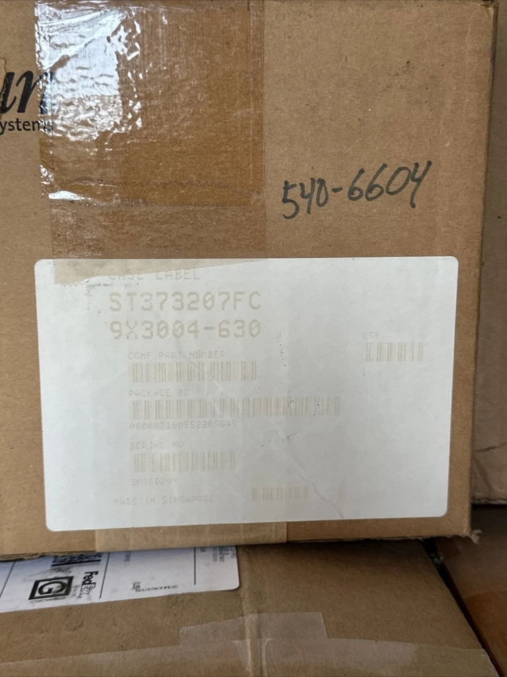 540-6604 X6805A 73.4GB 10000 RPM FC-AL 3.5" Hard Disk Sun Microsystems Oracle - Image 1 of 1