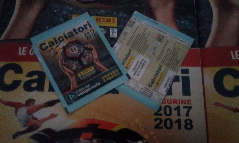 CALCIATORI PANINI 2017-2018 BUSTINA "IL FILM DEL CAMPIONATO" 1ª USCITA - Immagine 1 di 1