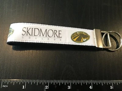 Skidmore College, llaveros, llaveros, muñeca, universidad, cordón de muñeca Foto 1 de 2