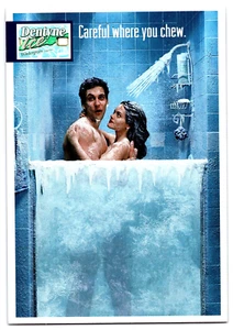 Dentyne Ice, Nothing's Colder Than Ice, HotStamp (2000) Vtg Postcard - Picture 1 of 2