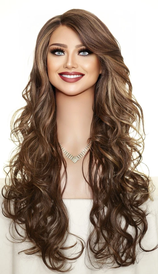 PIN DE ENCAJE FRONTAL CON PARTE RIZADA EN CAPAS FS8.27.613 PRECIOSO SEXY 1143 Foto 1 de 4