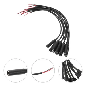 10x Enchufe Hembra a Cable Desnudo Extremo Abierto Mono 3.5mm Enchufe Jack Conector Cable de Audio - Imagen 1 de 11
