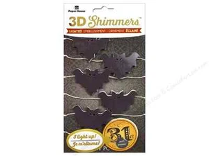 Casa de papel Halloween 3D Shimmers - guirnalda de murciélagos - #643 - Imagen 1 de 1