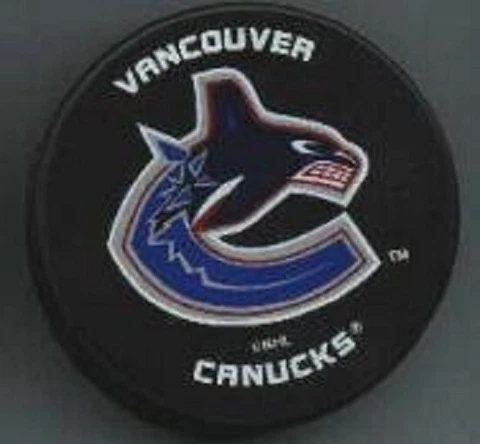 VANCOUVER CANUCKS Basic Style NHL PUCK - #Rk3-Rw2 - #BL Cover