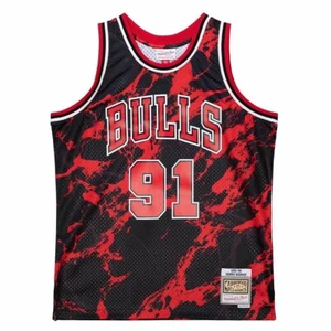 Camiseta Mitchell & Ness Dennis Rodman Chicago Bulls 1997-98 / MEDIANA / Precio de venta sugerido por el fabricante: $155 - Imagen 1 de 4