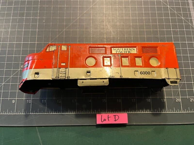 Tren Marx SP 6000 Naranja Diesel Locomotora Motor CARCASA DE METAL SOLO PIEZA LOTE D Foto 1 de 4