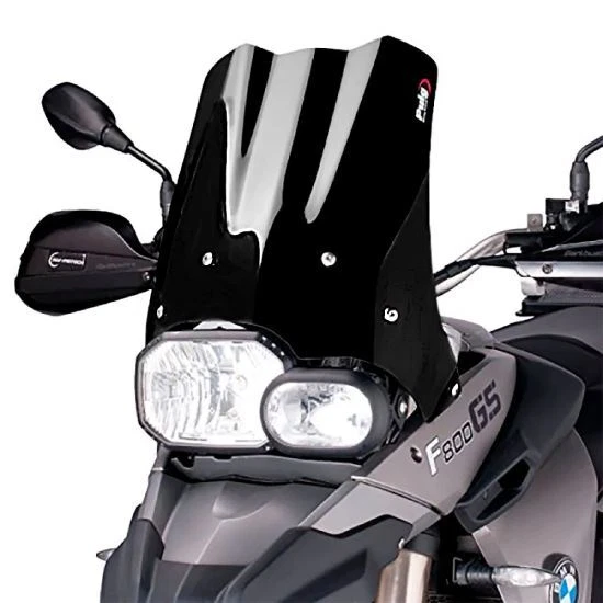 Pantalla Touring Puig negra BMW F800 GS 2008-2021 Foto 1 de 1