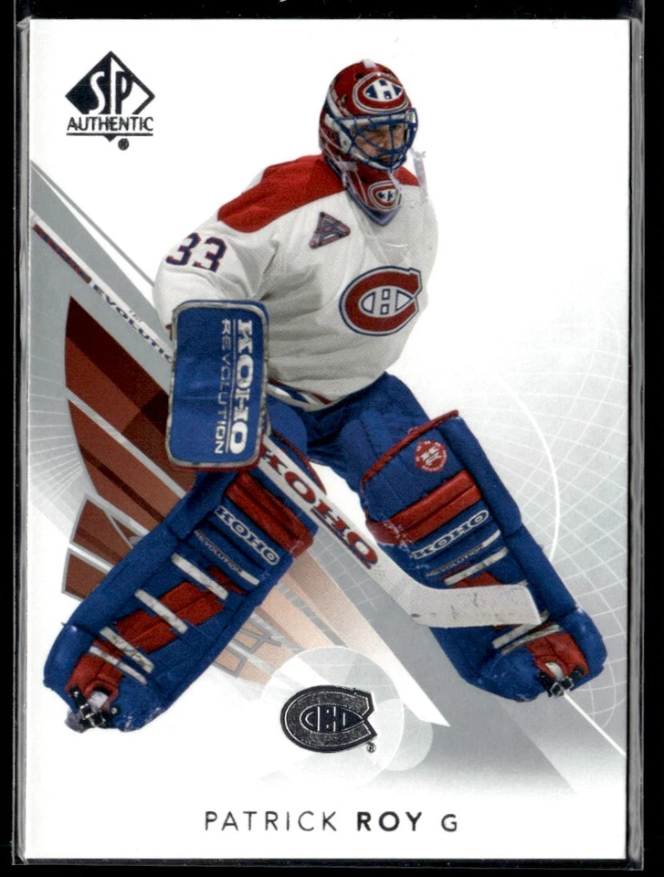 2017-18 SP Authentic Patrick Roy #100 H9R1C - Image 1 of 2