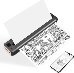Rongta piccola stampante termica portatile senza inchiostro wireless mobile WiFi Bluetooth - Foto 1 di 8