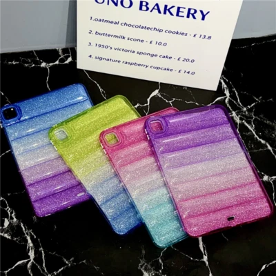 Glitter TPU Shockproof Cover Case For iPad 5/6/7/8/9/10th Gen Air Pro 11 12.9 - Image 1 of 4