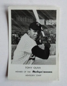 1965 Tony Oliva Minnesota Twins Advisory MacGregor Photo -  - Picture 1 of 1