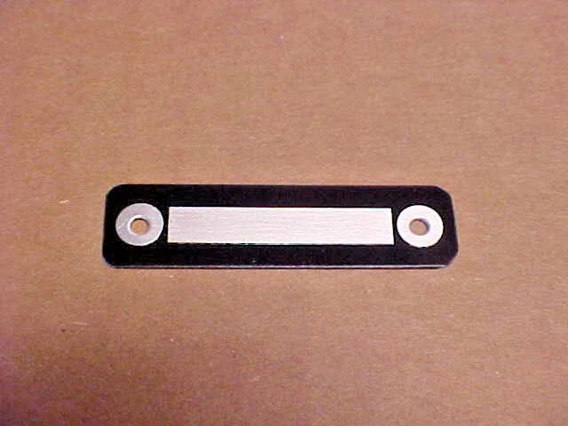 Placa de datos de columna de dirección BMW aluminio grabado al ácido años 70 Foto 1 de 1