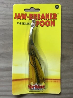 Northland Fishing Tackle - Jaw-Breaker® Weedless Spoon - Gold Shiner - Imagem 1 de 2