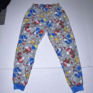 Sonic the Hedgehog Boys PJ Bottoms Size Large (10-12) - Picture 1 of 5