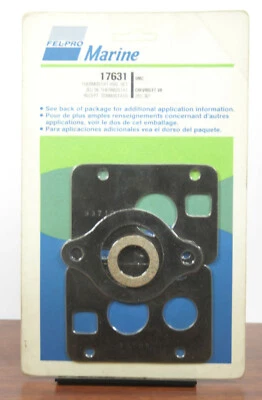 Fel-pro 17631 Marine Thermostat Housing Gasket Set Chevrolet V8 283 & 307 N.O.S. - Image 1 of 4