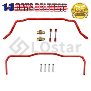 Front And Rear Mild Steel Sway Bars Set For 1964-1972 GM A-Body Chevelle, Malibu