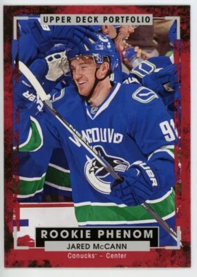 Jared McCann RC 2015-16 Upper Deck Portfolio #241 Rookie Color Photos - Image 1 of 2
