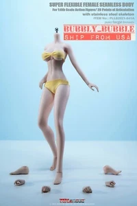 PHICEN 1/6 Acciaio Scheletro Femmina GRANDE BUSTO SENZA CUCITURE FIGURA PALLIDA S41A ☆USA☆ - Foto 1 di 6