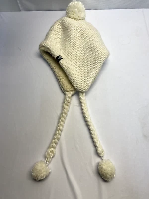 THE NORTH FACE SOMBRERO CON OREJA DIFUSA VINTAGE BLANCO/TNF FORRO POLAR JASPEADO BLANCO Foto 1 de 4