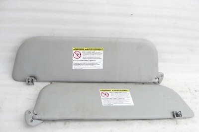 Ford Econoline PAR DE PARASOLES Driver Pass Juego de parasoles RL 92-14 VINILO GRIS E150 Foto 1 de 4