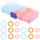 450Pcs Plastic Crochet Hooks & Ring Markers Set with Storage Box