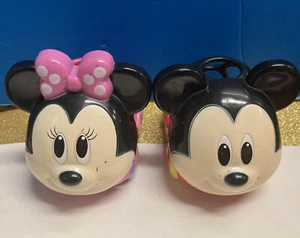 Oball Go Grippers mickey and minnie mouse Lot Of 2 Toddler Toy Cars Kids - Picture 1 of 7