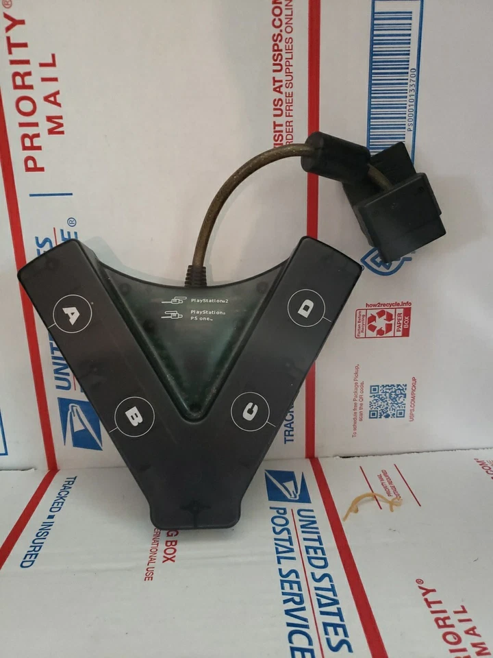 Mad Catz Playstation 1/2 4-Player Module Item #8208 Multitap 4 Player ~ Trl4#407 - Image 1 of 4