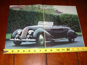 1936 PININFARINA LANCIA ASTURA ORIGINAL 1980 ARTICLE - Picture 1 of 12