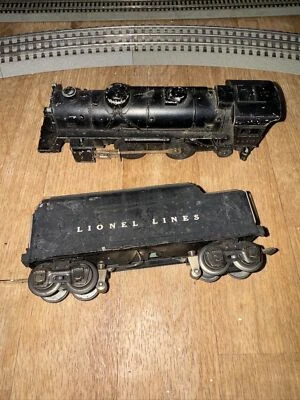 Lionel 1110 Vintage O 2-4-2 Postwar Steam Locomotive And Tender - Image 1 of 4