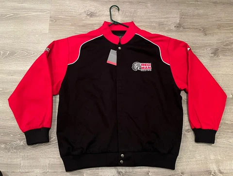 Greg Biffle Car # 27 RED MAN NASCAR Jacket - SZ XL- New w/ Tag- Redman Cover
